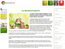 Tablet Screenshot of disintossicazione-dieta.com